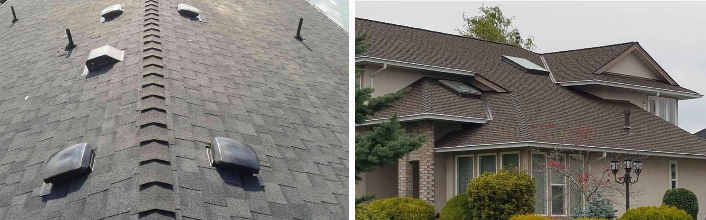 A completed Kanga Roofing roof